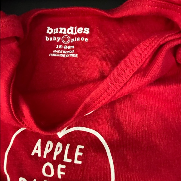 NWOT 3 PACK CHILDREN’S PLACE BABY GIRL BODYSUIT 18-24MO - Picture 4 of 6